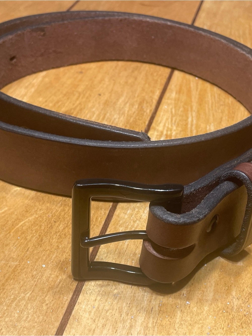 Hanks Belts The Everyday Brown Full Grain Leather Size 46